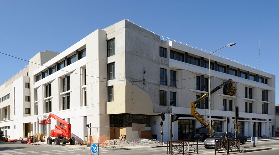 Réalisation du Novotel à Avignon